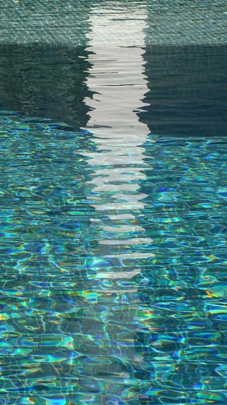 Azul Fives Upper Pool Reflection