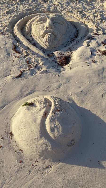 Playa del Carmen Sand Sculpture