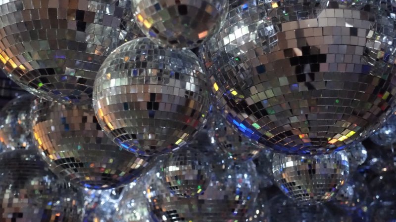Color Factory Disco Balls
