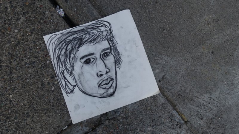 Sidewalk Portrait