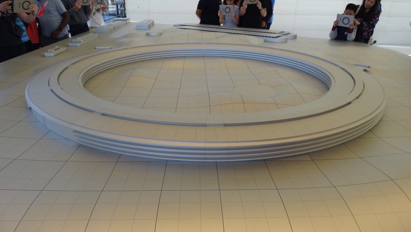 Apple Park augmented reality 3-D model