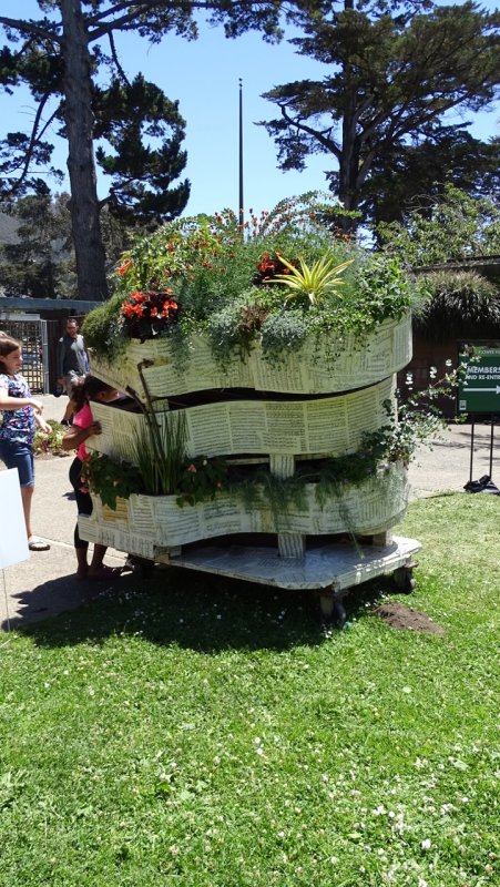 San Francisco Botanical Garden Flower Piano