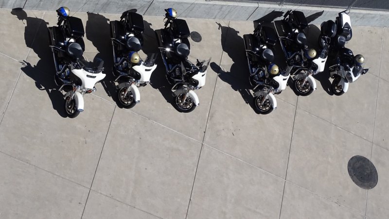Levi's Stadium Police Motorcycles