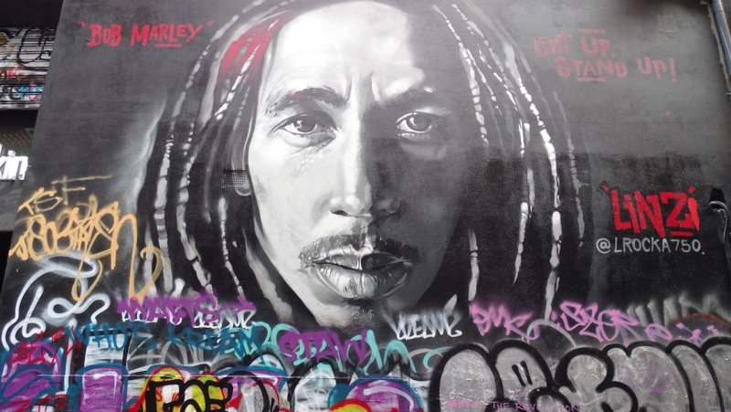 Bob Marley by Linzi