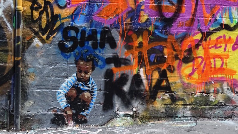 Hosier Lane Street Art