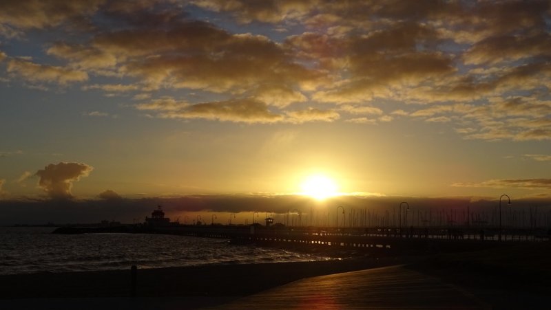 St Kilda Pier Sunset