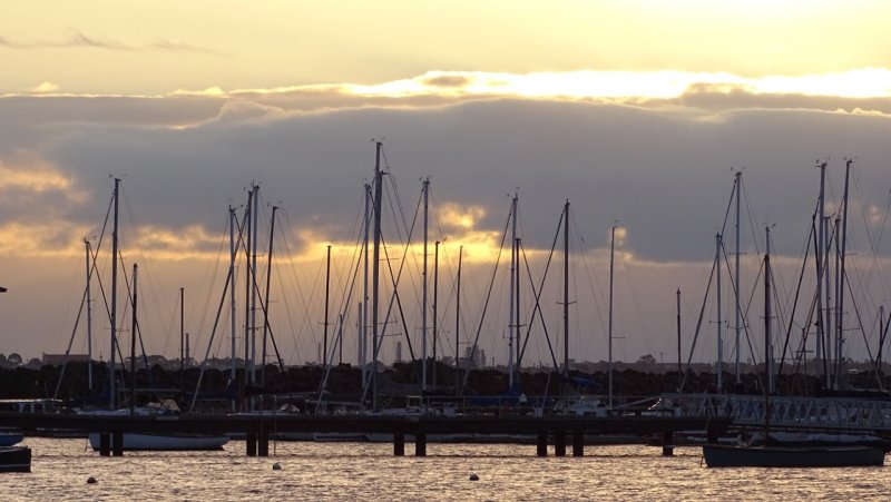 St Kilda Marina Sunset