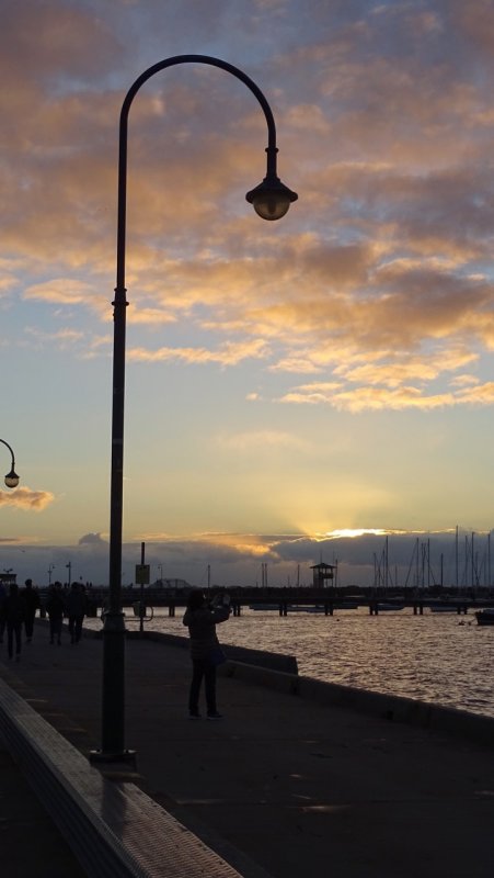 St Kilda Pier at Sunset