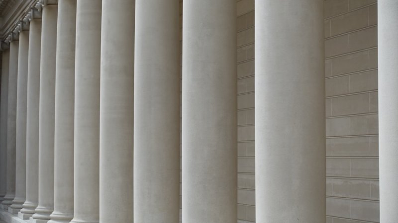 The Palace of the Legion of Honor Columns
