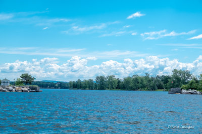 Entrance toThe Gut on Lake Champlain, North Hero