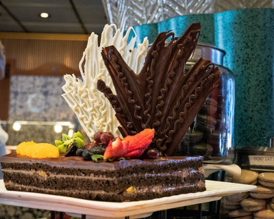 Chocolate Sculptured Dessert