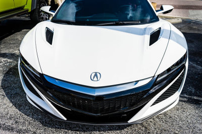 Acura NSX Sports Car Front End