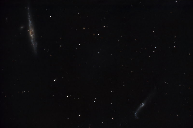 Whale and Hockey stick galaxies