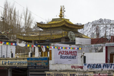 City centre in Leh (Ladakh)