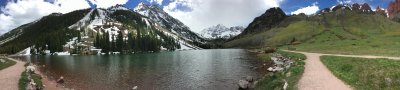 Maroon Bells Panoramic