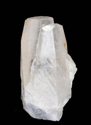 Calcite crystals, 43 mm, Hilton Mine, Cumbria, England, UK. One individual is rotated 180 degrees relative to the other.