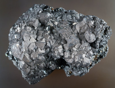 Wheal Jewell tennantite, crystals to 7 mm on 5 cm matrix.