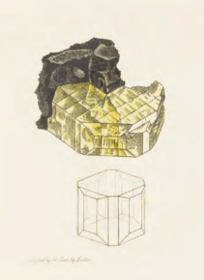 Phosgenite from Derbyshire in Sowerby vol IV