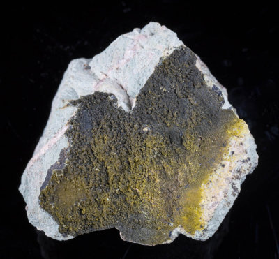 Mottramite, 48 x 45 x 30 mm, Newhurst Quarry, Shepshed, Leicestershire, England
