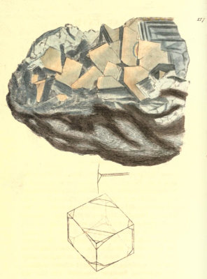 Sowerby illustration of Aust Passage celestine