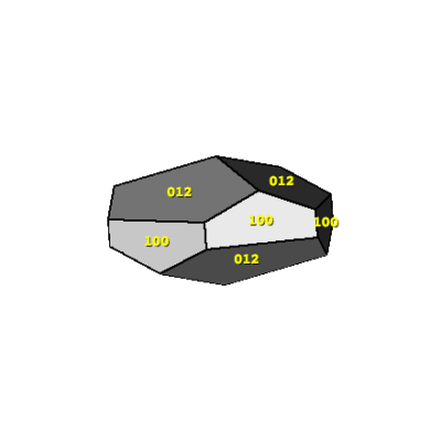 Tynebottom calcite crystal model