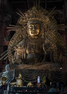 Kokuzo Bosatsu, bodhisattva of memory and wisodm, Tōdai-ji, Nara