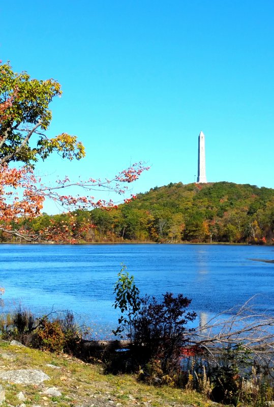 High Point Monument and Lake Marcia