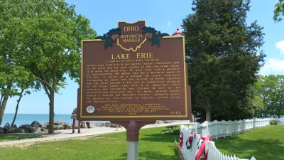 Lake Erie Historical Marker
