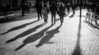 Christmas shoppers, Nottingham.jpg