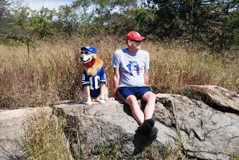 Giants dog at Perkins Point, Bear Mountain, NY.