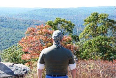 View of my back at Perkins Point during autumn.