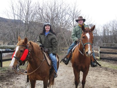 A winter ride