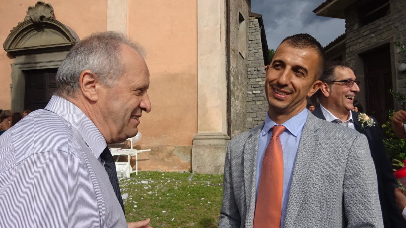 Zio Giacomo, cugino Michele, papa Sergio
