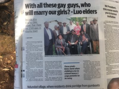 Too much homosexuality