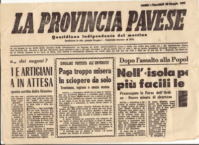 gli anni pavesi