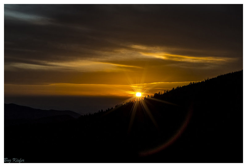 Sunburst at Clingmans Dome 