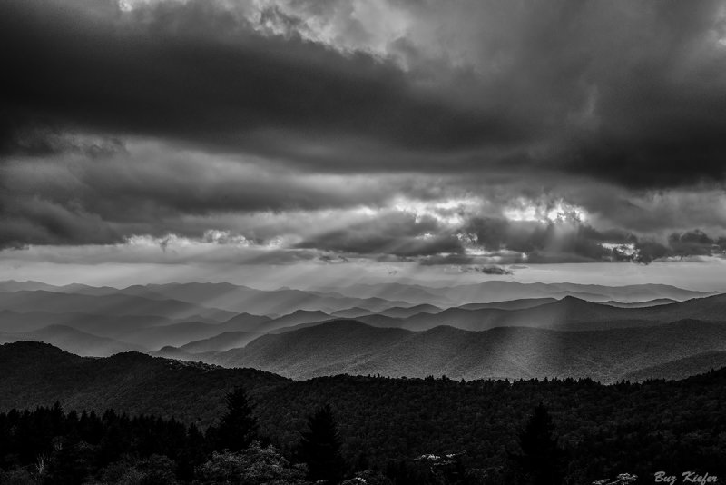 Crepuscular Rays and Ridges