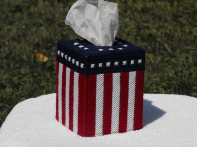 Flag Boutique Tissue Box