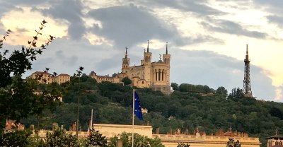 La Basilique Notre Dame de Fourviere Lyon