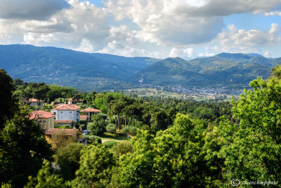 Panorama da Montecarlo,Lucca