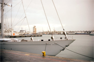 The Lines Of Cape Town Harbor