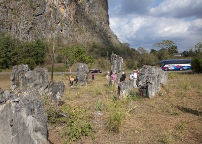 2N9A7844 Vinales Stonehenge at Dos Hermanas Valley note old car.jpg