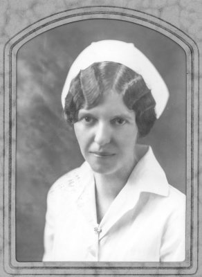 1931 - Aunt Nora graduation picture from Grant Hospital School of Nursing in Chicago