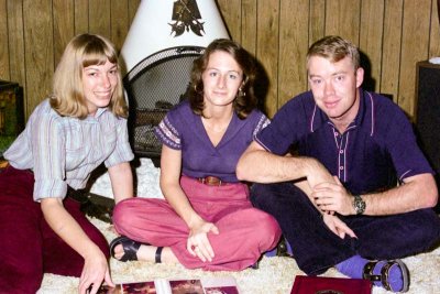 1975 - With Ken and Debbie at Cherry Point