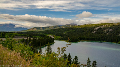 White Pass-Yukon Route Lake view