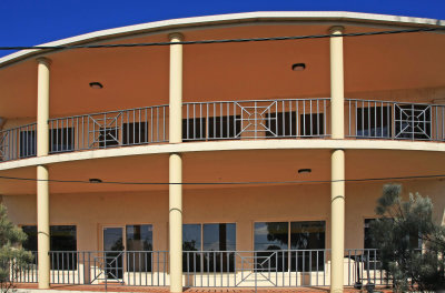 Curved Facade to Apartments