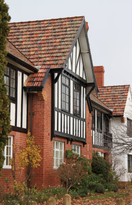 Mock Tudor Facade