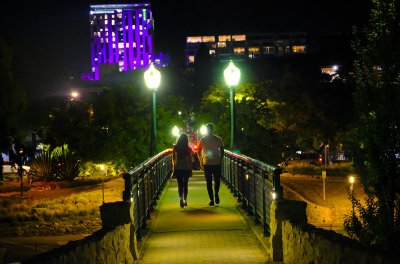 University footbridge