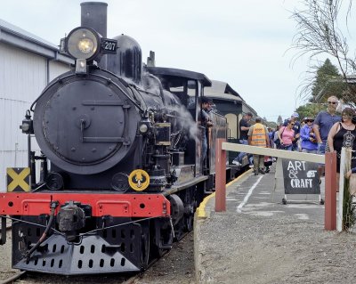 Cockle Train at Goolwa Station