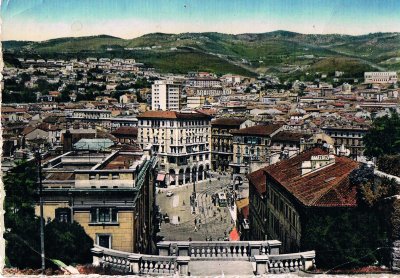 Trieste- Piazza Goldoni.1956